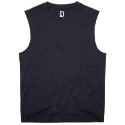 Brandit T-Shirt ärmellos Navy-blau