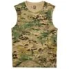 Brandit T-Shirt ärmellos Tactical Camo -Outdoorfan Geschaft t shirt aermellos tactical camo