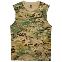 Brandit T-Shirt ärmellos Tactical Camo