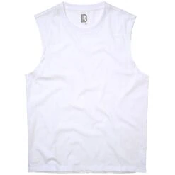 Brandit T-Shirt ärmellos Weiß
