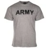 Mil-Tec T-Shirt ARMY Grau -Outdoorfan Geschaft t shirt army grau