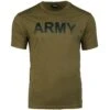 Mil-Tec T-Shirt ARMY Oliv 1 Mil-Tec T-Shirt ARMY Oliv -Outdoorfan Geschaft t shirt army oliv