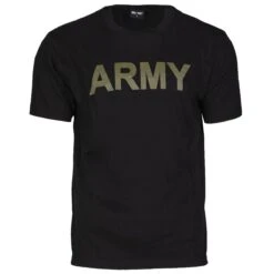Mil-Tec T-Shirt ARMY Schwarz