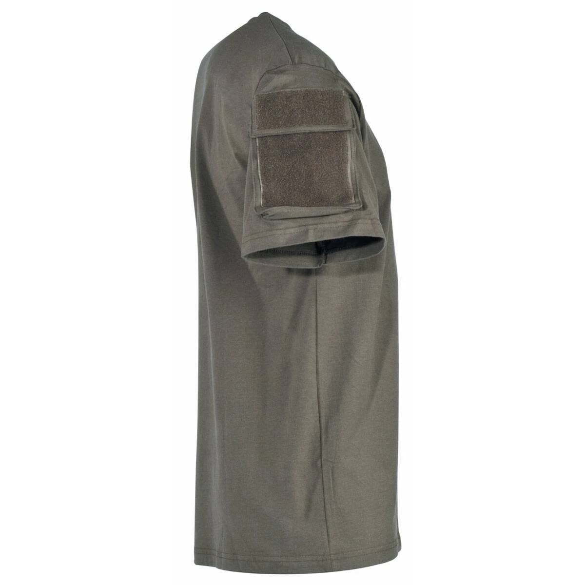 T-Shirt Mit Ärmeltaschen Oliv 5 T-Shirt Mit Ärmeltaschen Oliv – Bild 3
