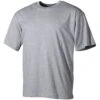 T-Shirt US Style Grau 1 T-Shirt US Style Grau -Outdoorfan Geschaft t shirt us style grau