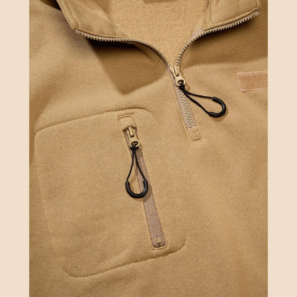 Brandit Tactical Sweat Troyer Camel 4 Brandit Tactical Sweat Troyer Camel – Bild 2