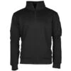 Mil-Tec Tactical Sweatshirt Mit Zipper Schwarz -Outdoorfan Geschaft tactical sweatshirt mit zipper schwarz 1