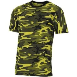 Tarn T-Shirt Gelb-camo