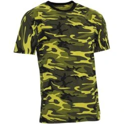 Tarn T-Shirt Gelb-camo -Outdoorfan Geschaft tarn t shirt gelb camo2 1