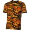 Tarn T-Shirt Orange-camo -Outdoorfan Geschaft tarn t shirt orange camo