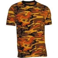 Tarn T-Shirt Orange-camo -Outdoorfan Geschaft tarn t shirt orange camo2 1