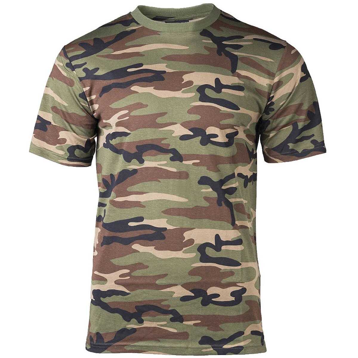 Mil-Tec Tarn T-Shirt Woodland 4 Mil-Tec Tarn T-Shirt Woodland – Bild 2