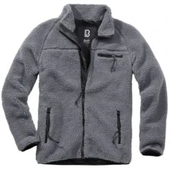 Brandit Teddyfleece Jacke Anthrazit