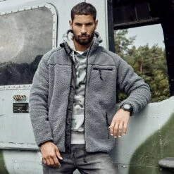Brandit Teddyfleece Jacke Anthrazit 6 Brandit Teddyfleece Jacke Anthrazit -Outdoorfan Geschaft teddyfleece jacke anthrazit2