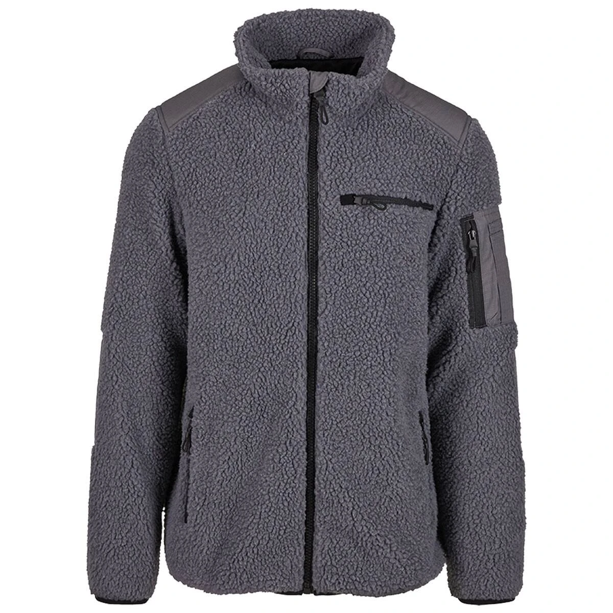 Brandit Teddyfleece Jacke Ramble Anthrazit 3 Brandit Teddyfleece Jacke Ramble Anthrazit