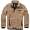 Brandit Teddyfleece Troyer Camel 1 Brandit Teddyfleece Troyer Camel -Outdoorfan Geschaft teddyfleece troyer camel