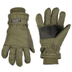Mil-Tec Thermo-Fingerhandschuhe Thinsulate Oliv