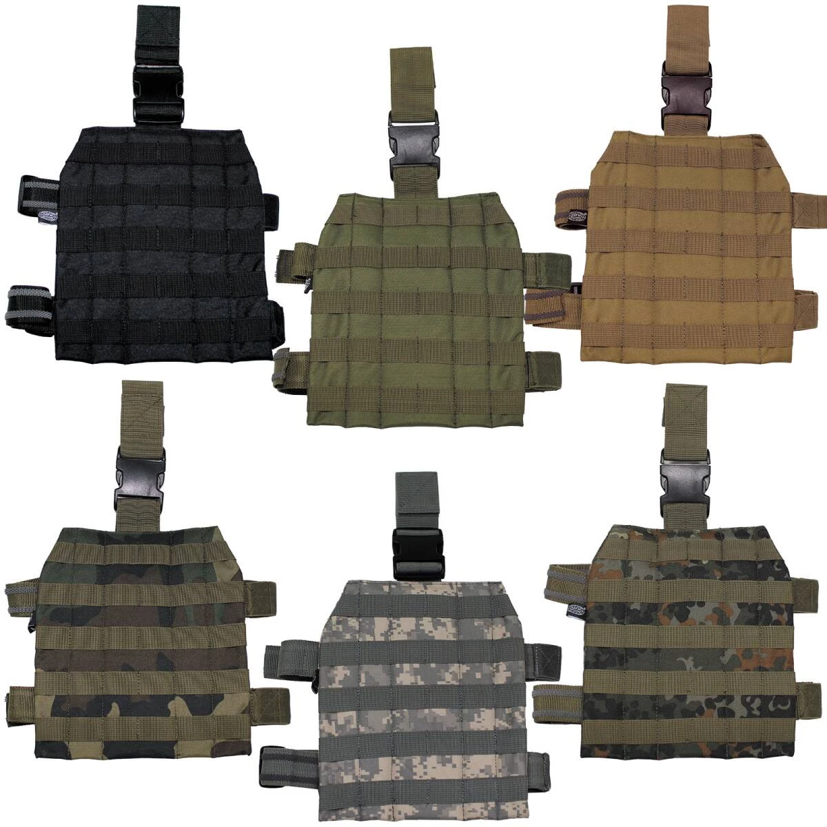 Mil-Tec Trägerplatte Molle (Beinadapter Modular System) Versch. Farben 3 Mil-Tec Trägerplatte Molle (Beinadapter Modular System) Versch. Farben