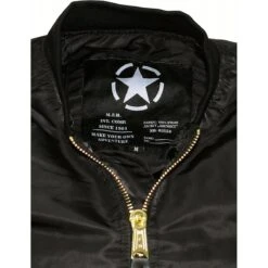 US Airforce Jacke MA1 Schwarz 7 US Airforce Jacke MA1 Schwarz -Outdoorfan Geschaft us airforce jacke ma1 schwarz3