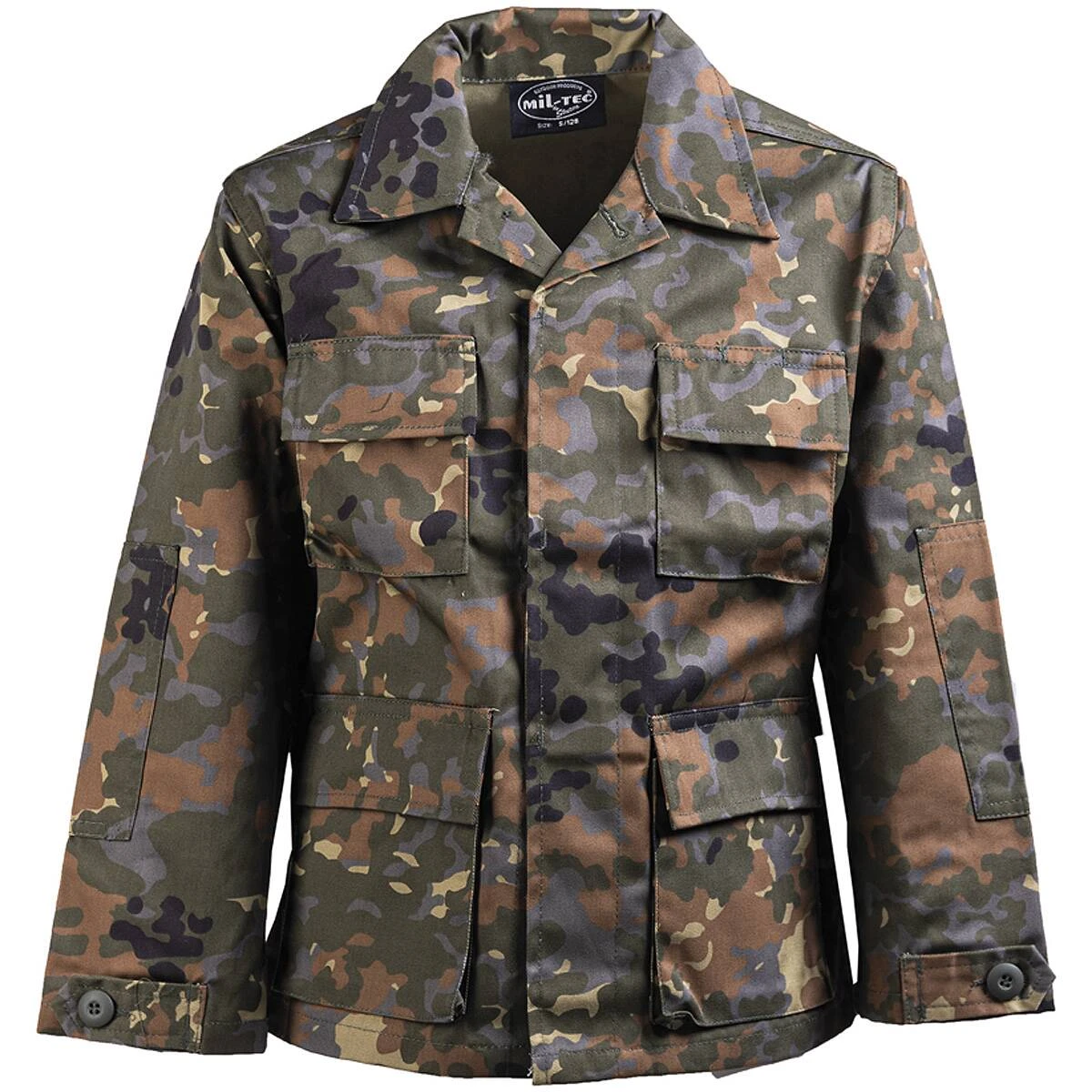 Mil-Tec US BDU Jacke Kids Flecktarn 3 Mil-Tec US BDU Jacke Kids Flecktarn