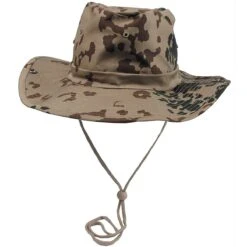 US Buschhut Mit Kinnband Tropentarn
