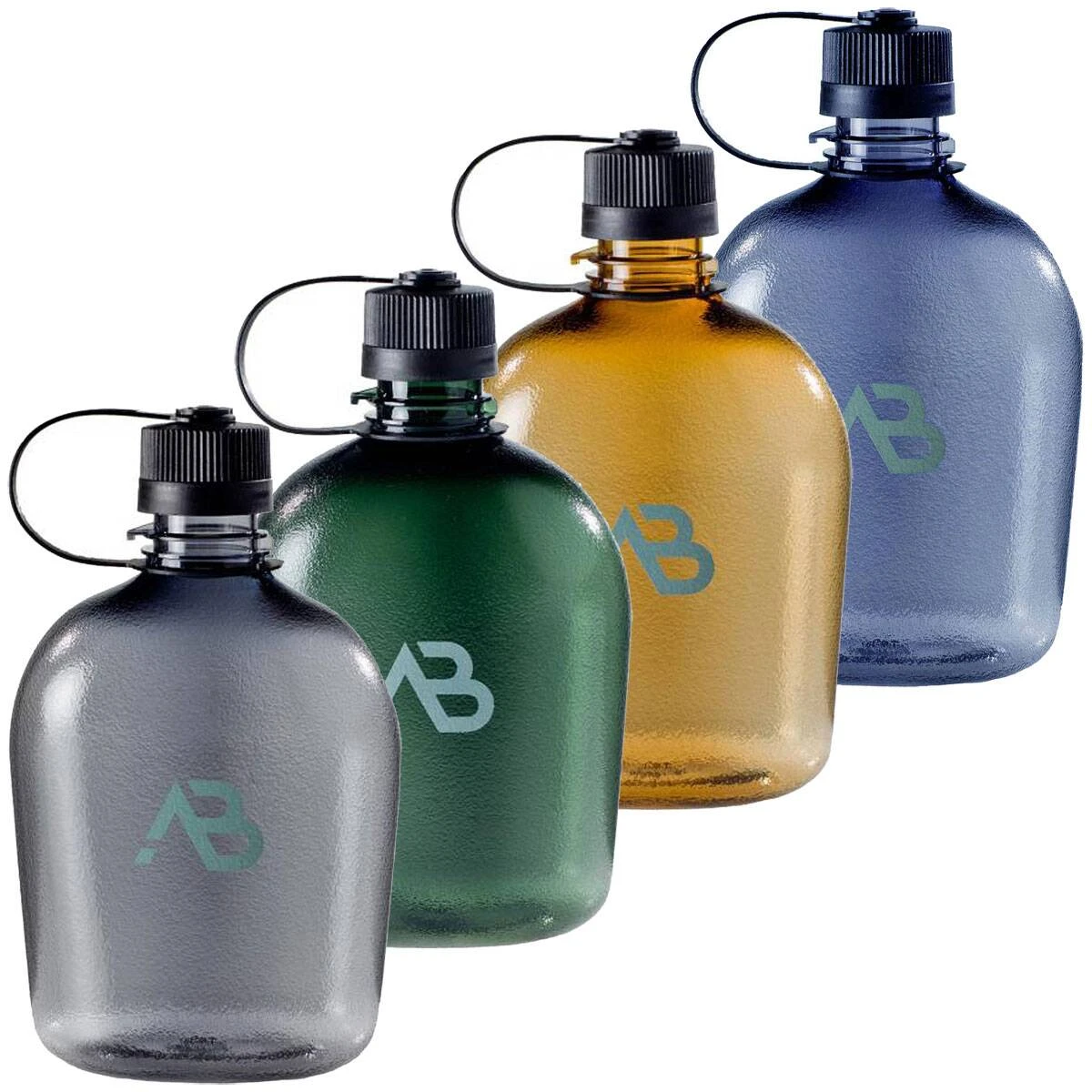 US Feldflasche GEN II Transparent Versch. Farben 3 US Feldflasche GEN II Transparent Versch. Farben