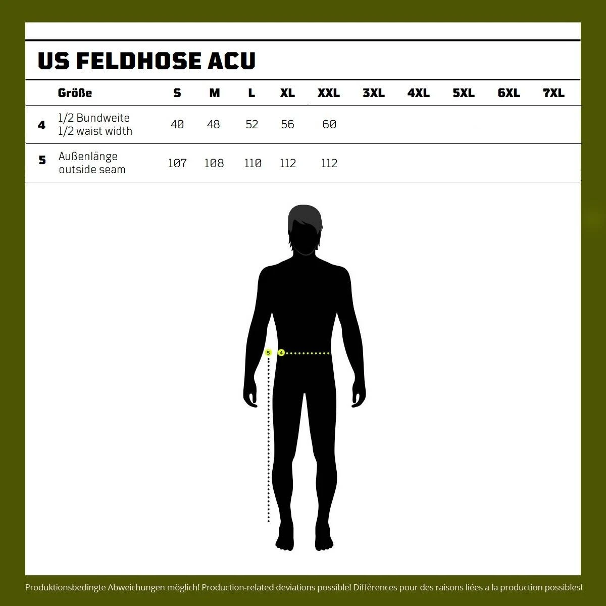 Mil-Tec US Feldhose ACU Ripstop Schwarz 4 Mil-Tec US Feldhose ACU Ripstop Schwarz – Bild 2