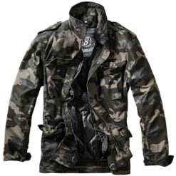 Brandit US Feldjacke M65 Mit Steppfutter Darkcamo