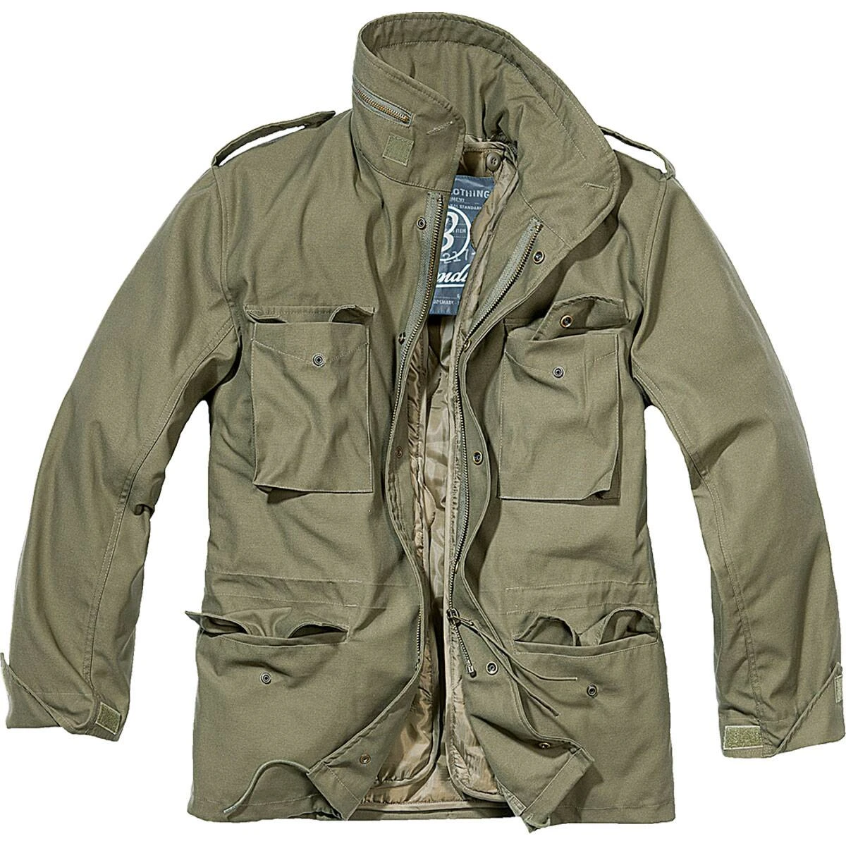 Brandit US Feldjacke M65 Mit Steppfutter Oliv 3 Brandit US Feldjacke M65 Mit Steppfutter Oliv