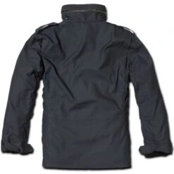 Brandit US Feldjacke M65 Mit Steppfutter Schwarz -Outdoorfan Geschaft us feldjacke m65 mit steppfutter schwarz2 1