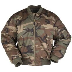 Mil-Tec US Fliegerjacke MA1 Woodland