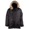 Mil-Tec US Fliegerparka N3B Schwarz -Outdoorfan Geschaft us fliegerparka n3b schwarz