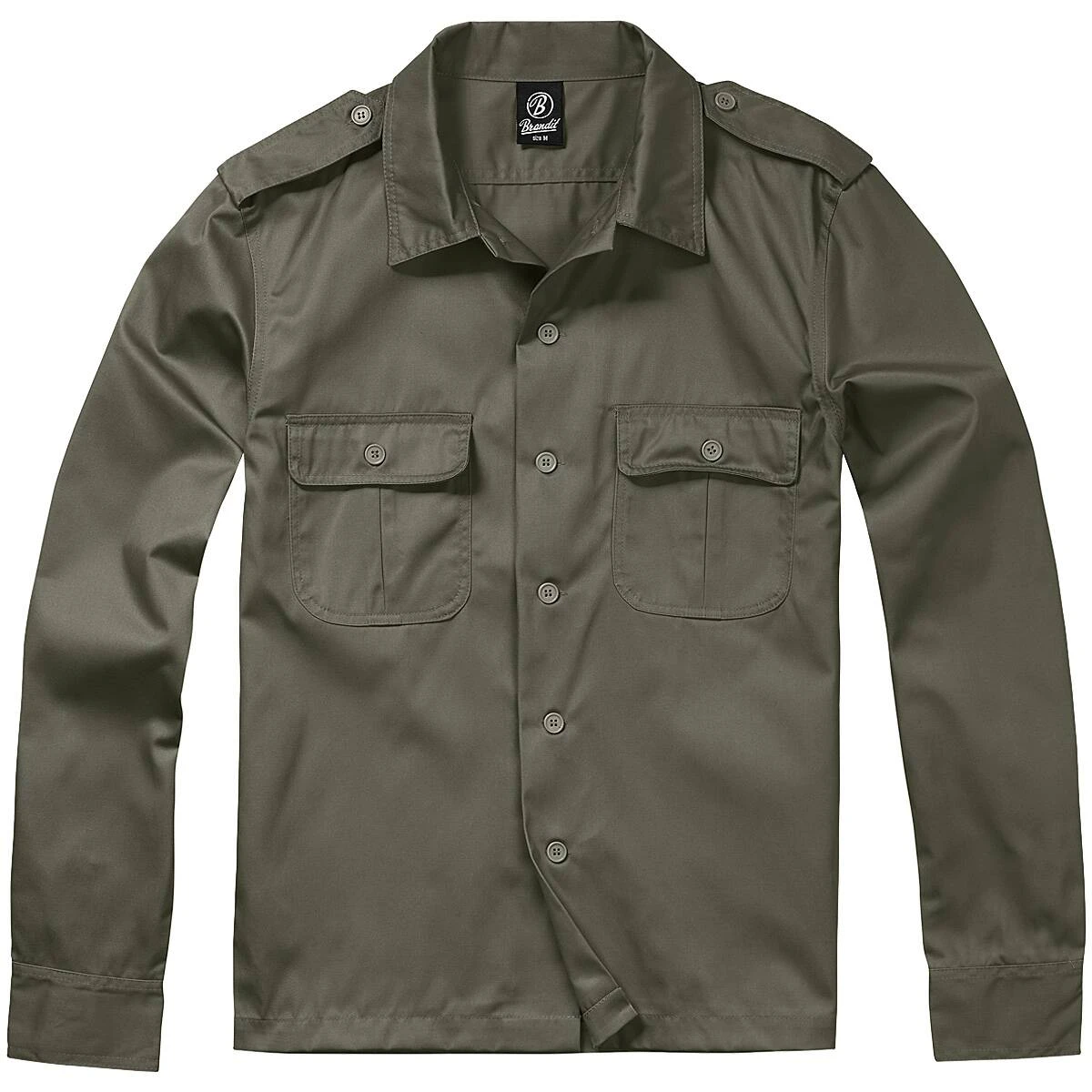 Brandit US Hemd Langarm Oliv 3 Brandit US Hemd Langarm Oliv