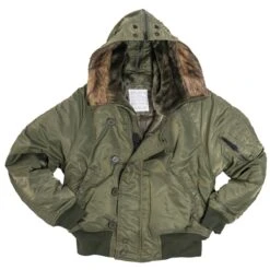 Mil-Tec US N2B Fliegerjacke Oliv