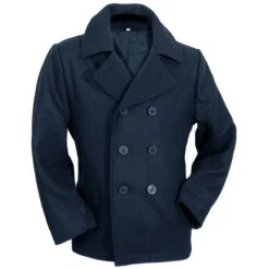 Mil-Tec US Navy Pea Coat Dunkelblau