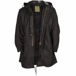 Mil-Tec US Shell Parka M51 Mit Futter Schwarz -Outdoorfan Geschaft us shell parka m51 mit futter schwarz3
