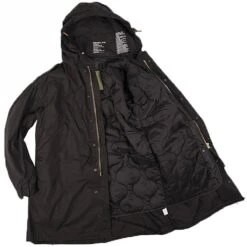 Mil-Tec US Shell Parka M51 Mit Futter Schwarz -Outdoorfan Geschaft us shell parka m51 mit futter schwarz5