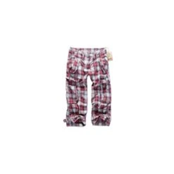 Brandit Vanity Ladies 3/4 Shorts Rot-schwarz