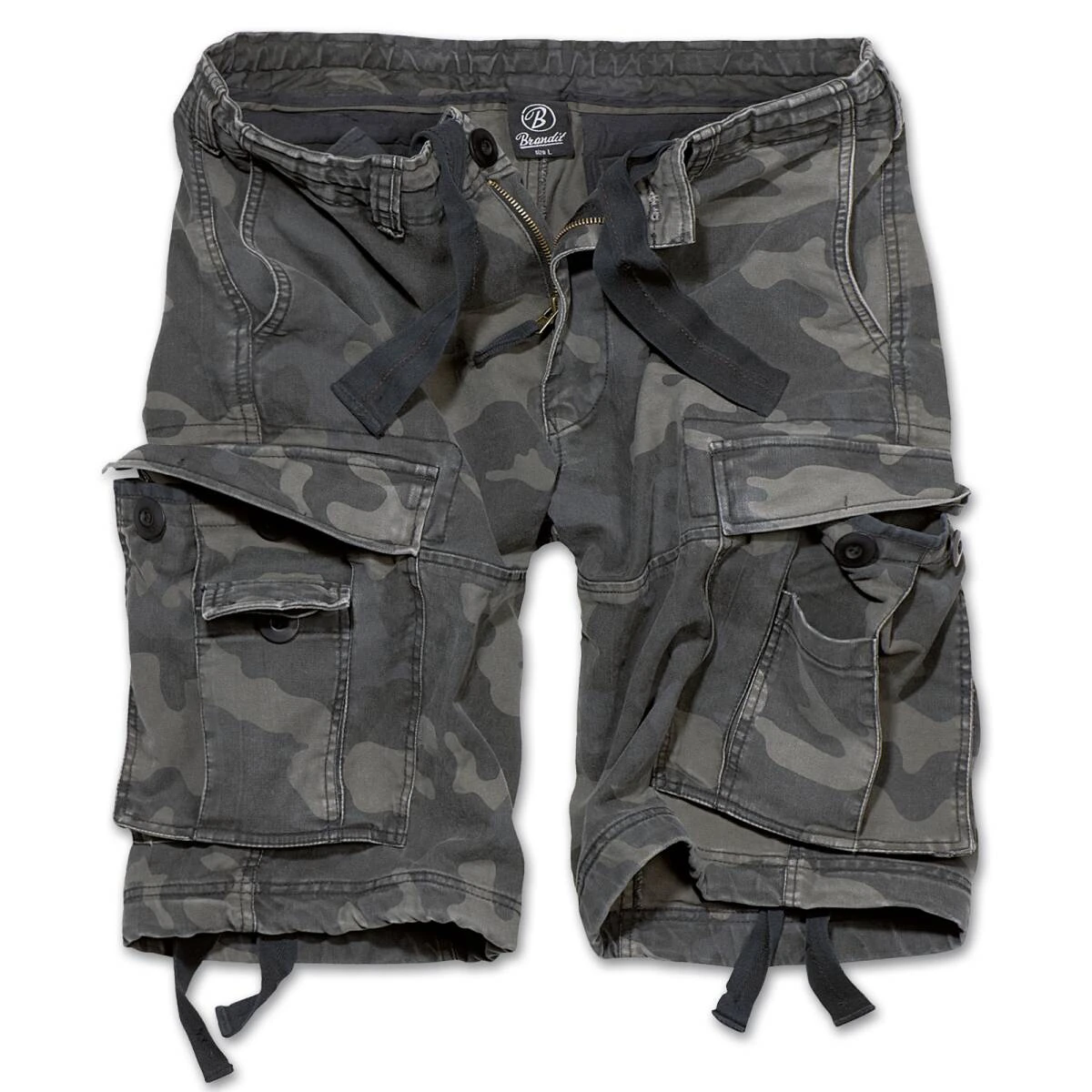 Brandit Vintage Shorts Classic Darkcamo 3 Brandit Vintage Shorts Classic Darkcamo
