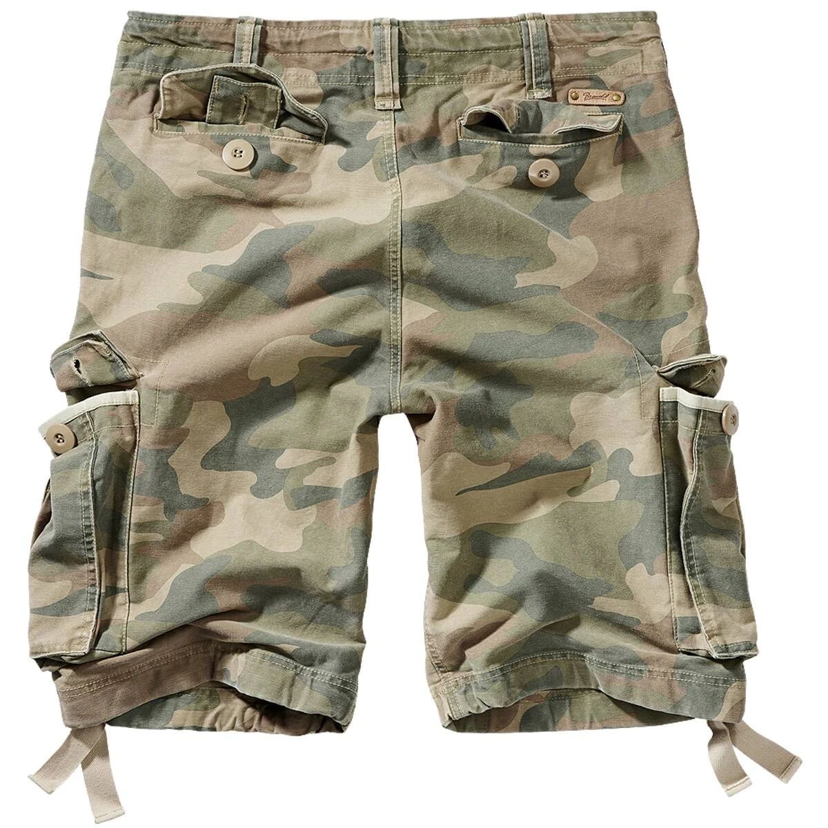 Brandit Vintage Shorts Classic Light Woodland 4 Brandit Vintage Shorts Classic Light Woodland – Bild 2
