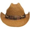 Western Strohhut Georgia Mit Hutband -Outdoorfan Geschaft western strohhut georgia mit hutband 1