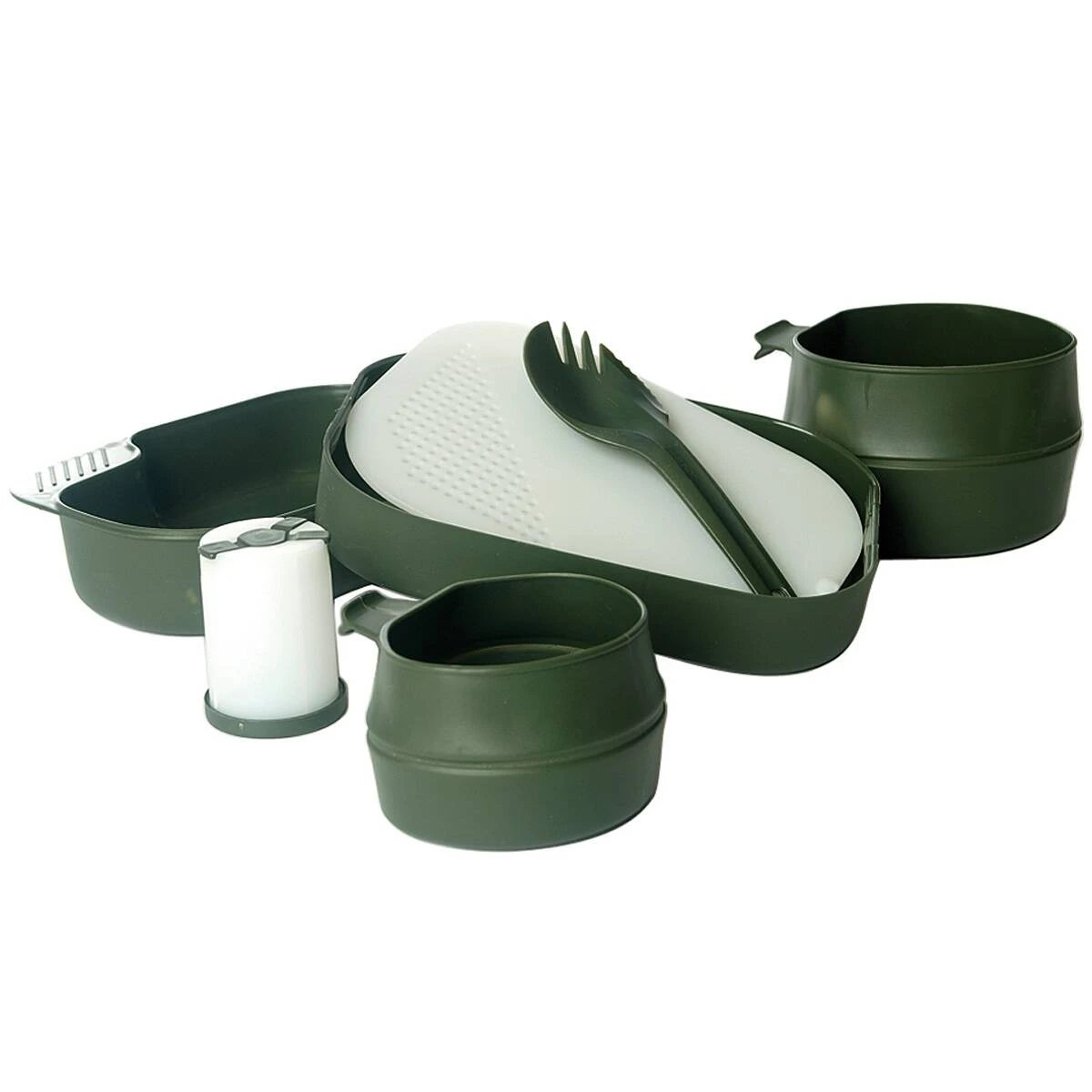 Mil-Tec Wildo Camp-A-Box Oliv 4 Mil-Tec Wildo Camp-A-Box Oliv – Bild 2